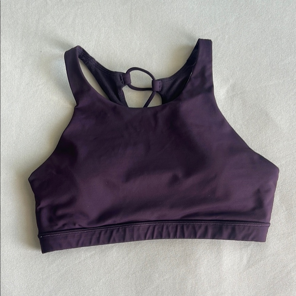 lululemon athletica Dark Purple Sports Bra